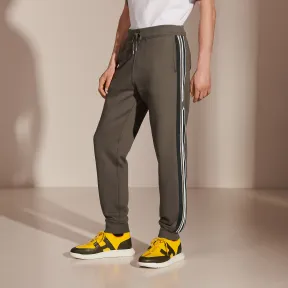 爱马仕/Hermes “Run H”双色慢跑长裤 H167530HA0LLA