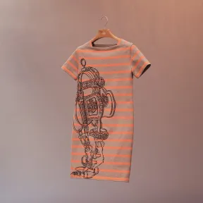爱马仕/Hermes 海军风格直筒连衣裙 H1H4501DN0334