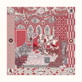 爱马仕/Hermes “女骑士之舞”140厘米披肩 H243593S-06