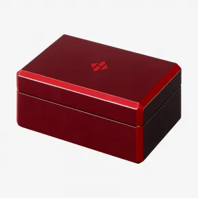 爱马仕/Hermes 红色 Facettes戒指收纳盒 H312936M_01