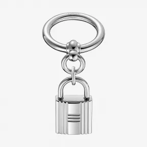 爱马仕/Hermes 灰色 Loop Charms Cadenas丝巾扣 H601983S_00