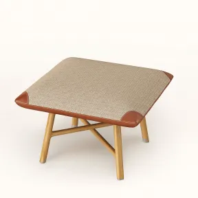 爱马仕/Hermes Les Necessaires d'Hermes “carre d'assise”方凳，高款 H931156M-01
