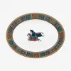 爱马仕/Hermes  “东方骏马”椭圆盘，大号 P009850P