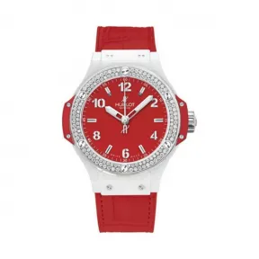 宇舶/Hublot Steel White系列 石英机芯 女表 361.HR.8510.LR.1104