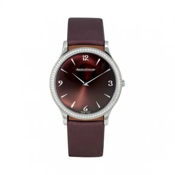 积家/Jaeger LeCoultre 超薄大师系列 精钢镶钻 手动机械机芯 男表 Q1458402