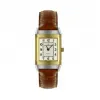 积家/Jaeger LeCoultre Reverso 翻转腕表系列  18k黄金-不锈钢 石英机芯 女表 Q2615410