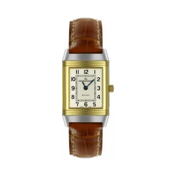 积家/Jaeger LeCoultre Reverso 翻转腕表系列  18k黄金-不锈钢 石英机芯 女表 Q2615410