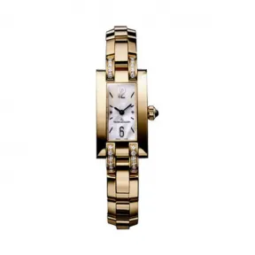 积家/Jaeger LeCoultre  18k黄金镶钻，镶钻24颗，重0.41克拉 手动机械机芯 女表 Q4601184