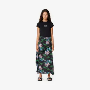 凯卓/Kenzo 黑色 长裙 Sea Lily马克西长裙 FA52JU12958F.99.34