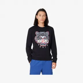 凯卓/Kenzo 黑色 运动衫 老虎运动衫 FA55SW0014XA.99.L