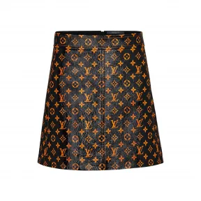 路易威登/Louis Vuitton Monogram 印花迷你皮裙 1A4Z13