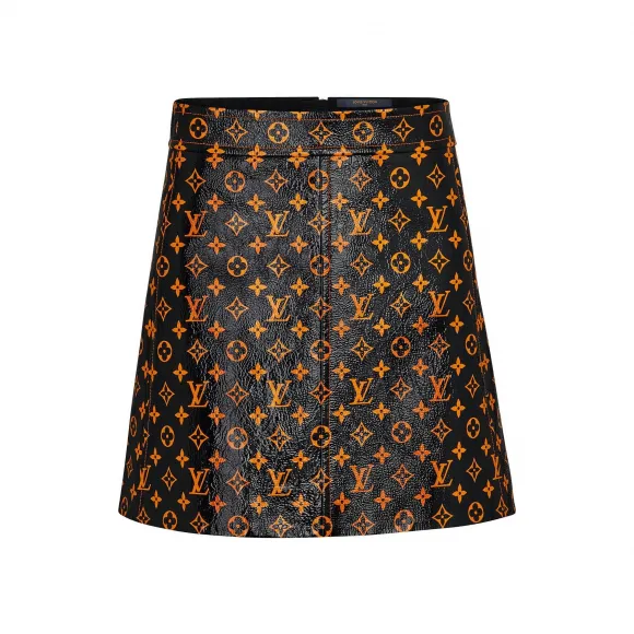 路易威登/Louis Vuitton Monogram 印花迷你皮裙 1A4Z13