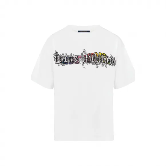 路易威登/Louis Vuitton SPIRAL BACK PRINTED T恤 1A53H2