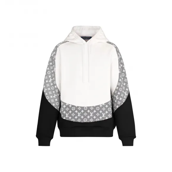 路易威登/Louis Vuitton(LV) 男士 MONOGRAM 圆周剪裁连帽衫 1A5VHY