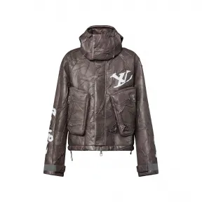 路易威登/Louis Vuitton(LV) 压缩皮革夹克衫- 服装| 服装 路易威登 1ABZJA