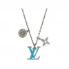 路易威登/Louis Vuitton(LV) 男士 PENDANT CHAIN LV TURQUOISE 项链 M68904
