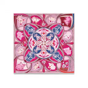 路易威登/Louis Vuitton 猪年限定款方巾 (官网限定款) M71470