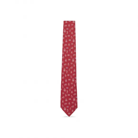 路易威登/Louis Vuitton Full Of Trunks 领带 M71758