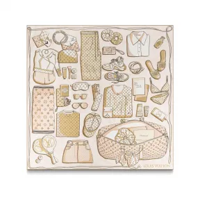 路易威登/Louis Vuitton(LV) 女士 方巾 M77488