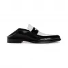 罗意威/Loewe Pointy Loafer黑色/白色 453.10.204