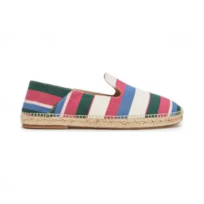 罗意威/Loewe Slipper EspadrillePink/Green/Light Blue 453.10.332