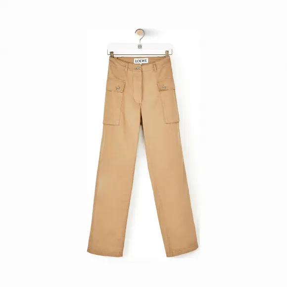 罗意威/Loewe Cargo Trousers米色 S2102101IB