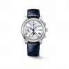 浪琴/Longines 名匠系列 40.00 MM 不锈钢 自动机械机芯 男表 L2.673.4.71.2