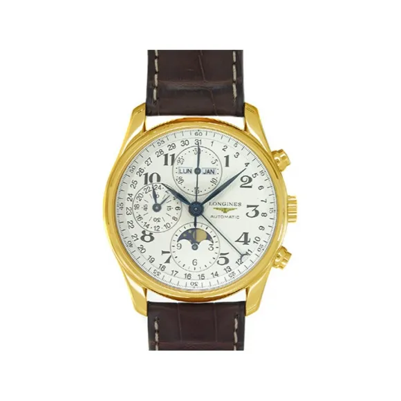 浪琴/Longines 名匠系列 40.00 MM 黄金2N 自动机械机芯 男表 L2.673.6.03.3