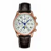 浪琴/Longines 名匠系列 40.00 MM 5N 红金 自动机械机芯 男表 L2.673.8.78.2