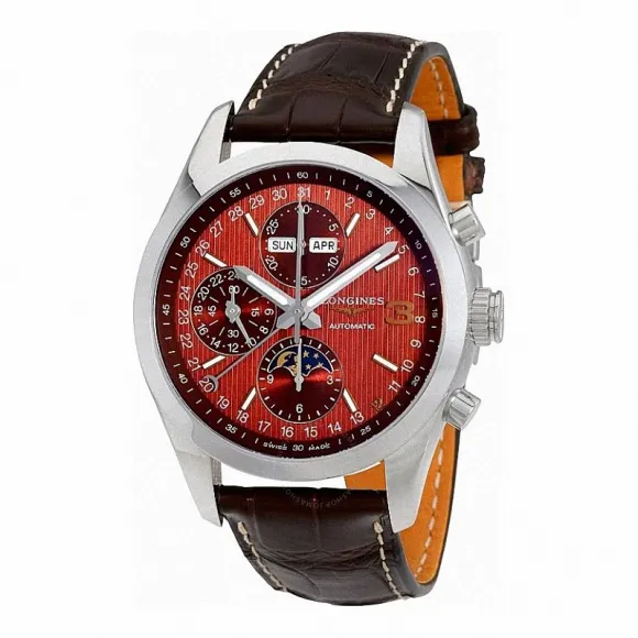 浪琴/Longines 康卡斯系列 自动机械 精钢 男表 L2.798.4.62.3