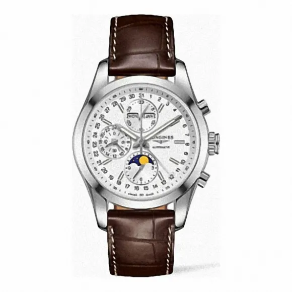 浪琴/Longines 康铂系列 自动机械 精钢 男表 L2.798.4.72.5