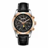 浪琴/Longines 康铂系列 自动机械 18K金 精钢 男表 L2.798.5.52.3