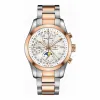 浪琴/Longines 康铂系列 自动机械 18K金 精钢 男表 L2.798.5.72.7