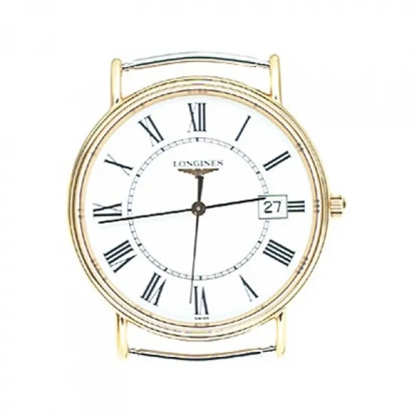 浪琴/Longines 时尚系列 33.00 MM 精钢镀金 石英机芯 男表 L4.636.2.11.9