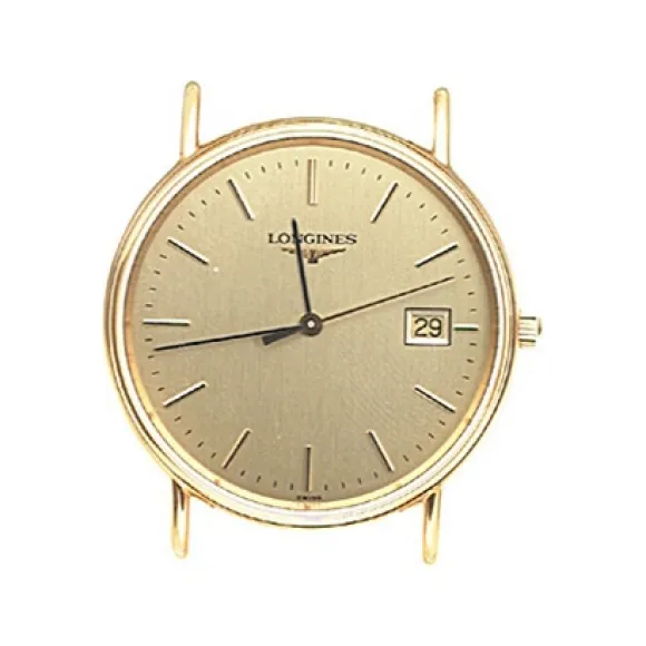 浪琴/Longines 时尚系列 33.00 MM 精钢镀金 石英机芯 男表 L4.636.2.32.9