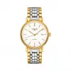 浪琴/Longines Présence 精钢和黄色PVD涂层 自动机械机芯表 L4.922.2.12.7