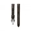 浪琴/Longines 哑光棕色 13.00 MM 鳄鱼皮 表带 L682120636