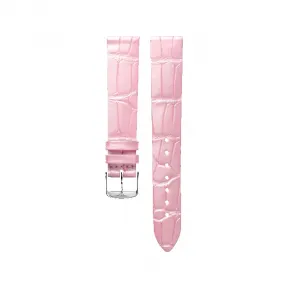 浪琴/Longines 半哑光粉色 16.00 MM 鳄鱼皮 表带 L682149689