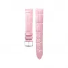 浪琴/Longines 半哑光粉色 16.00 MM 鳄鱼皮 表带 L682149690