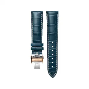 浪琴/Longines 蓝色 鳄鱼皮 20.00 MM 表带 L682153042