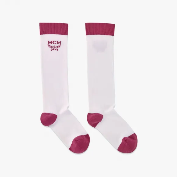 MCM 白色 | 白色的 城市女子高尔夫及膝高筒袜 MEZCAMM16WT0ML