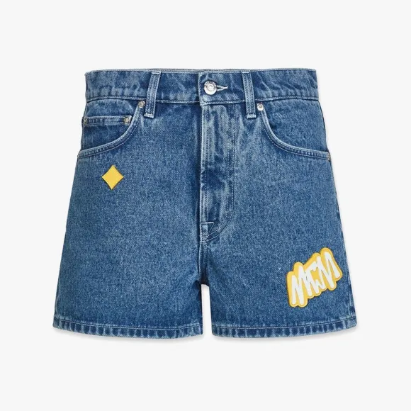MCM 女士 MCM Sommer 牛仔短裤 MFPCAMM01LL00L