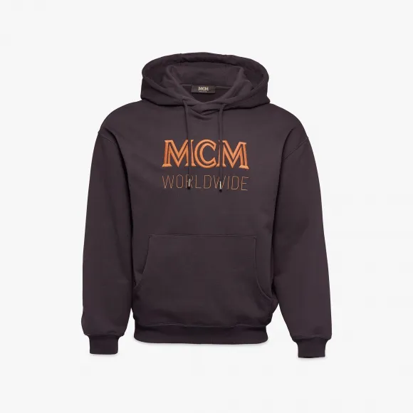 MCM 男士 Logo 连帽上衣 MHAASMM03BK00M