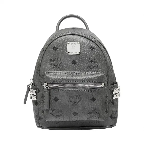 MCM Stark Bebe Boo Backpack in Visetos MMK8AVE92EP001