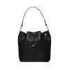 MCM Essential 交织字母皮革抽绳  MWD9SSE79BK001