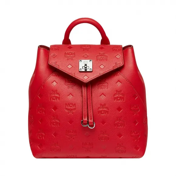 MCM Essential Backpack in Monogram Leather MWK9SSE03RJ001