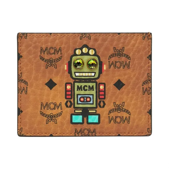 MCM Roboter Card Case in Visetos MYA9SRO47CO001