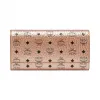 MCM Three Fold Wallet in Visetos Original MYL8AVI48TC001