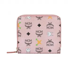 MCM 兔子胡萝卜Visetos全拉链钱包 MYS9SXL88PZ001