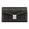 MCM Millie Visetos系列铆钉轮廓翻盖斜挎包 MYZ8AME26BK001